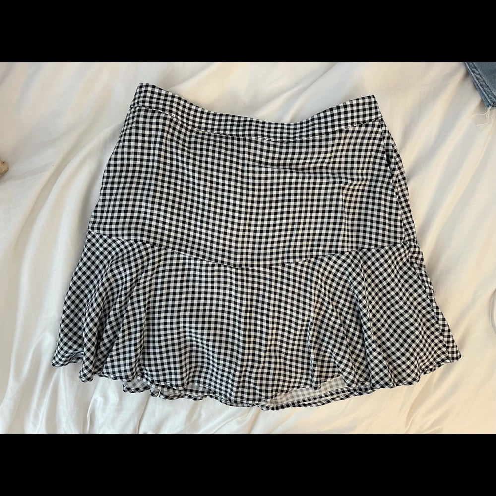 Hollister Gingham Skort